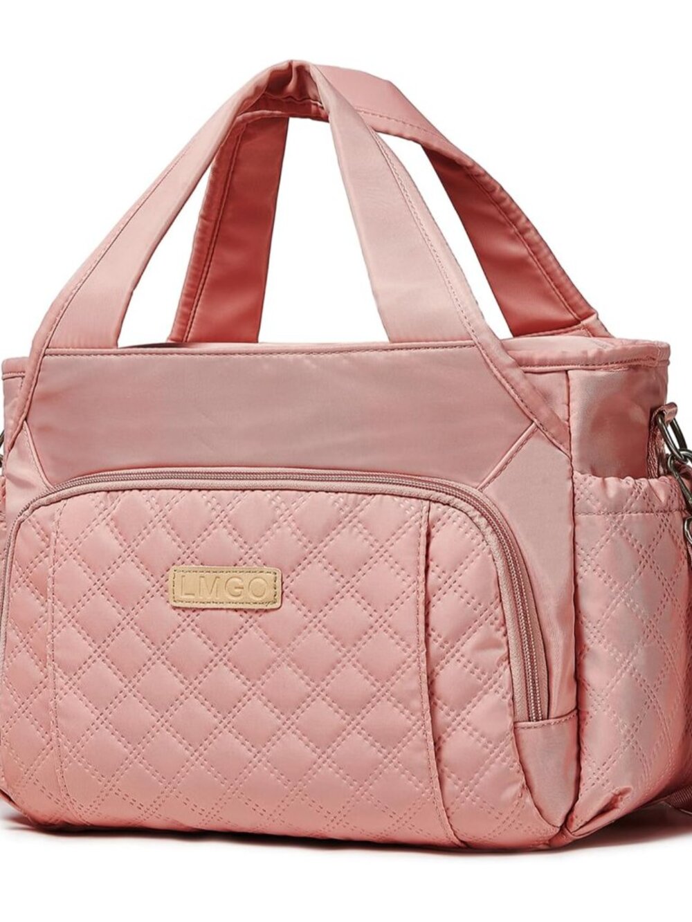 Medium Tote Bag for Women, Quilted Crossbody Shoulder Bags for Women with Zipper